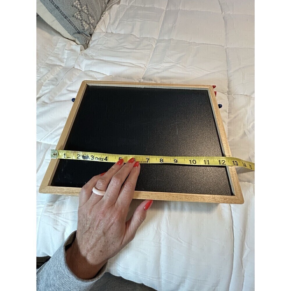 2-sided Art Box Dry Erase/Chalkboard Portable Easel - Picture 7 of 9
